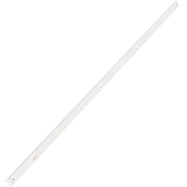 72" 15 amp 120 volt White Under Cabinet Power Strip